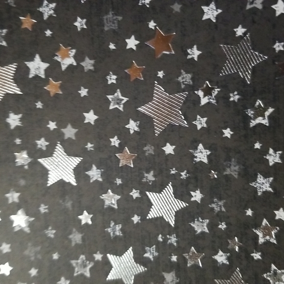 Stars Foil Pack; Assortment with 9 sheets cardstock of 4 different designs. - Picture 5 of 6